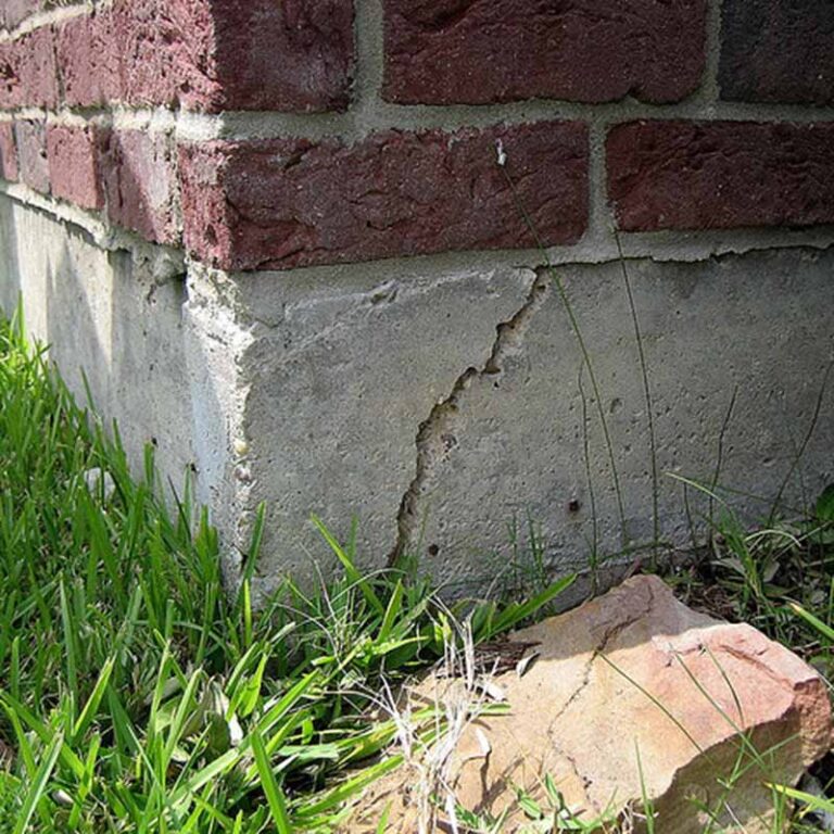 Cracks in your foundation need to be addressed early before they get bigger and cause serious problems for your home. Check the foundation every year in the spring